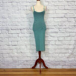 Find Me Now Marimba Ribbed Bodycon Midi Dress